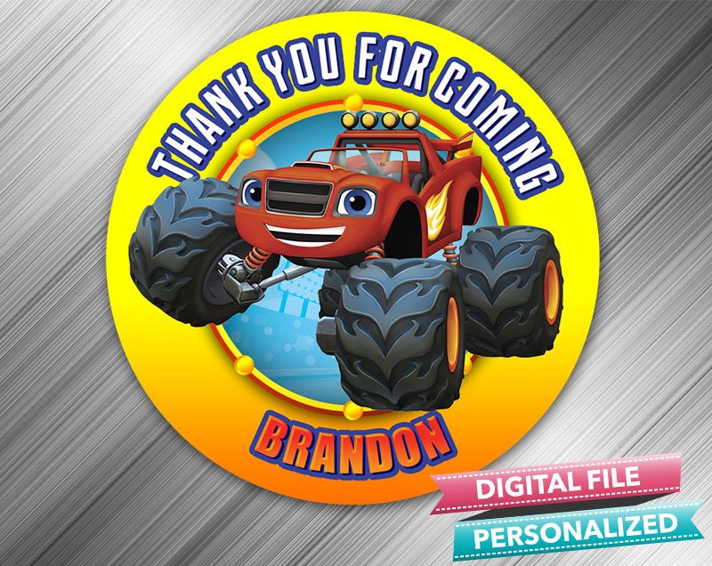 Blaze - Favor Tag - preview