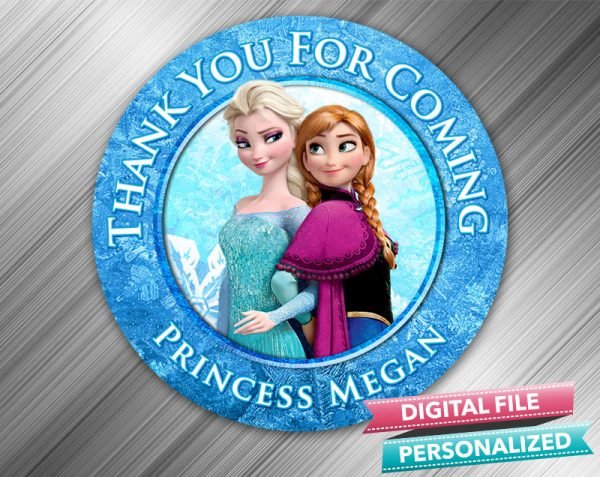 Frozen Favor Tag