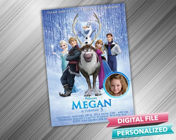 Frozen Birthday Invitation
